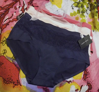 3 BRAGAS NUEVAS LAURA ASHLEY LS7635 3PKB MICROFIBRA SIN SHOW ENCAJE RIBETE L Foto 1 de 2