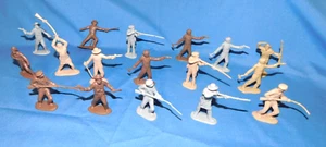 CTS VINTAGE ALAMO DEFENDERS 17 FIGURES 54MM 1992 - Picture 1 of 1