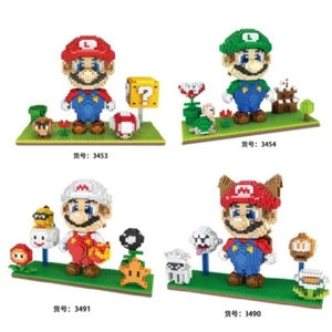 Super Yoshi Anime Blocks Set Mini Building Blocks Challenging Marios (No Box) - Picture 1 of 13
