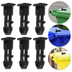 10 Pcs Trash Can Wheel Latch Garbage Lid Lock Parts Supplies Plastic - Picture 1 of 12