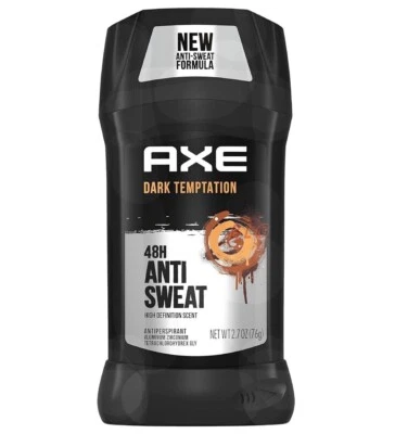 Antitranspirante corporal perfumado Axe DARK TENTATION 48 horas desodorante aromático 2,7 oz-1 paquete Foto 1 de 3