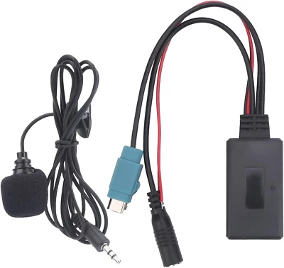 Adattatore Bluetooth Alpine, Cavo AUX per Radio Wireless Bluetooth per Auto Adat - Immagine 1 di 4