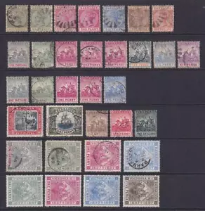 Barbados QV, EDVII Used, a few MM. 1882 - 1909. Cat approx £205 - Picture 1 of 5