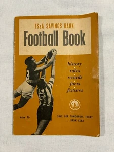 ES & A Savings Bank Football  Book  1963 VFL - Picture 1 of 9