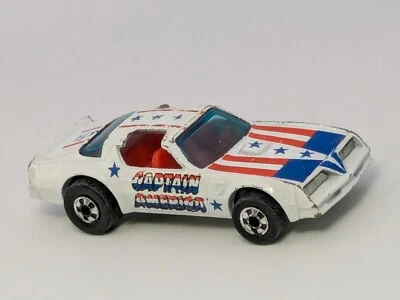 De colección 1977 Hot Wheels Heroes Trans Am Hot Bird Capitán América Hong Kong Foto 1 de 4