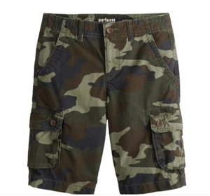 Urban Pipeline Max Wear Boys Youth Ultimate Ripstop Cargo Camel Shorts Size: 18 - Picture 1 of 2