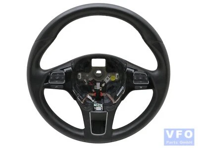 Lenkrad original VW Touareg 7P beheizbar Lederlenkrad Multifunktionslenkrad - Bild 1 von 4