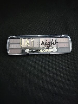Day To Night L.A. Colors Eyeshadow Palette Neutral Browns Sun Down New - Image 1 of 4