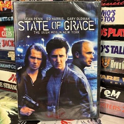 State of Grace 1990 DVD Brand New Sean Penn Robin Wright Ed Harris NY Irish Mob - Image 1 of 4