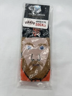 San Francisco Giants Hunter Pence Socks SGA San Francisco 4/29/2018 NEW - Image 1 of 2