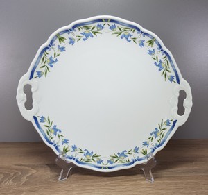 Pastel plato Hutschenreuther diamante Flowers