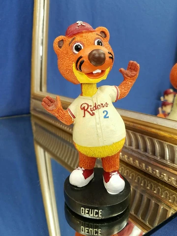 Deuce Mascot Frisco Roughriders Minor Leage Bobblehead Cover