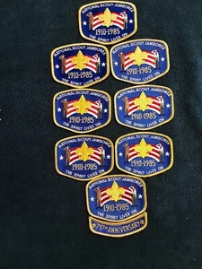 Boy Scouts of America: 1985 Jamboree Neckerchiefs, Patches & Pins : BSA - Picture 1 of 4