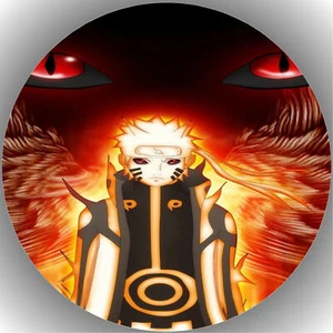 Colgador de pasteles cumpleaños fiesta imagen de tarta fondant - oblato Naruto P5 - Imagen 1 de 1
