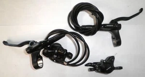 SHIMANO BL-MT200 BLACK BICYCLE HYDRAULIC BRAKE LEVER/CALIPER SET BIKE PARTS 577 - Picture 1 of 6