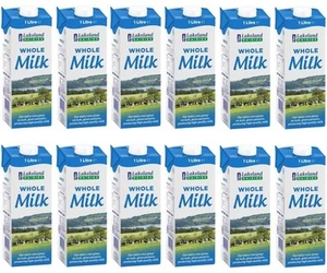 Lakeland Dairies Longlife UHT Whole Milk 1Ltr - Picture 1 of 10