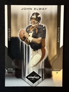 2007 Leaf Limited John Elway 150 Parallel #/249 Denver Broncos HOF SP - Bild 1 von 2