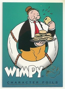 1994 CARD CREATION POPEYE - CHARACTER FOILS - WIMPY - #4 - Picture 1 of 1