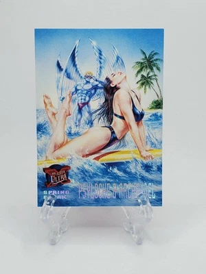 1995 Fleer Ultra — X-Men — Spring Break — Psylocke & Archangel No145 - Изображение 1 из 4