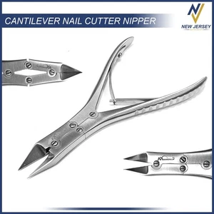Cantilever Toe Nail Clippers Cutters Chiropody Heavy Duty Hard Nipper - Picture 1 of 5