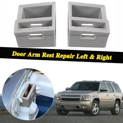 2003-2007 For Chevrolet Silverado & Tahoe Door Panel Arm Rest Repair Pull Clips - Image 1 of 4