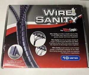 Wire Sanity Loom Tubing Cable Organizer 32 Feet WireLogic Logical Solutions New - Picture 1 of 3