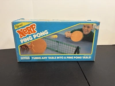 Vintage Nerf  Parker Brother Ping Pong 1980’s Table Top  - Image 1 of 4