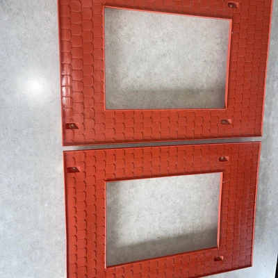 Juego de piezas de sección de techo de casa de ensueño Mattel Barbie A Frame años 70 de colección 2 pendientes piezas Foto 1 de 4