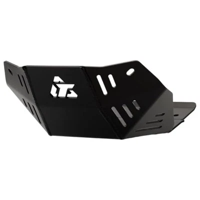 Tusk Aluminum Skid Plate Black Compatible with Kawasaki KLR650 2022-2025 Foto 1 de 4