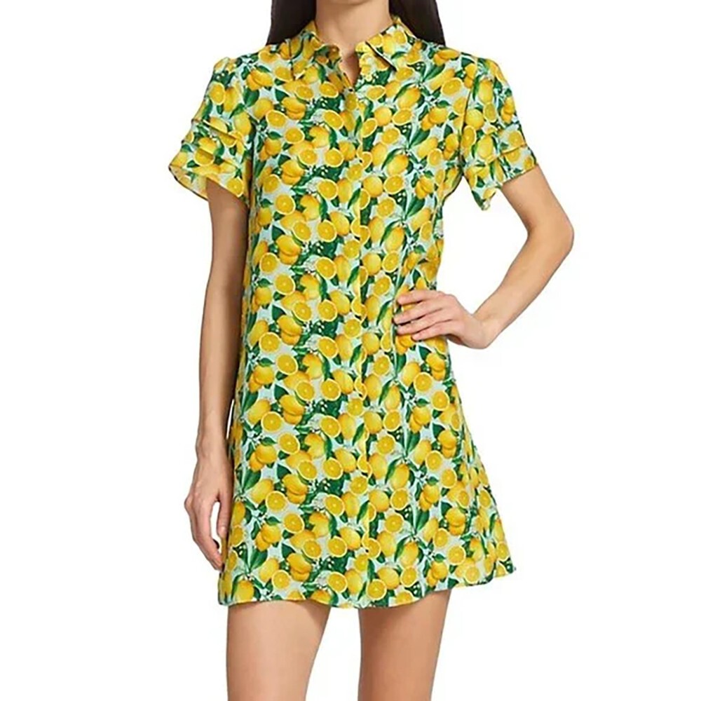 ❣️25新作 ♡ Alice+Olivia 黄色長袖ブラウス 新品♡　668 29100098_58193618_600.jpg