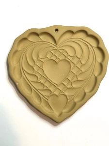 Vintage Heart BROWN BAG COOKIE ART 1988 HILL DESIGN - Picture 1 of 4