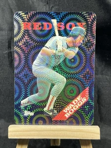 Wade Boggs Custom Art Card Refractor Artist’s Auto * See Video - Bild 1 von 2