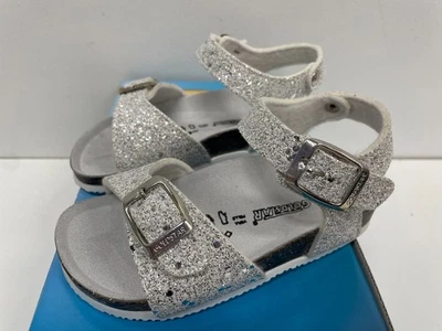 Sandali Bambina Goldstar GS8846X Glitter Bianco Taglia 25 (UK 8 / US 9) - Immagine 1 di 4