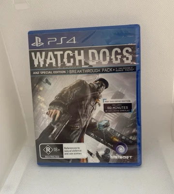 Watchdogs Sony  PlayStation 4 PS4 Game Brand New Sealed - Image 1 of 2