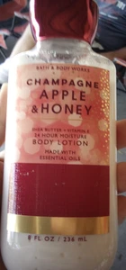 Bath & Body Works Champagner-Apfelhonig-Körperlotion 8 Oz. - Bild 1 von 2