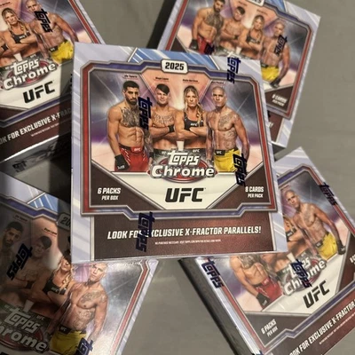 UFC Topps Chrome 2025 - MEGA BOX