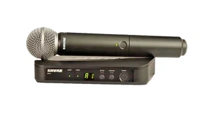 Shure BLX24E-SM58 UHF Funkmikrofon mit Profi BLX4E Empfänger - Bild 1 von 5