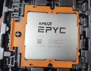 AMD EPYC GENOA SP5 ZEN4 9654 96-Core 2.4GHz Processor CPU 100-000000789 SERVER - Picture 1 of 7