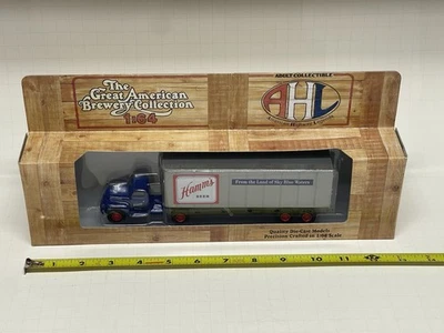 AHL The Great American Brewery Collection 1:64 Scale Hamm's Beer Die Cast Truck - Image 1 of 4
