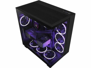 NZXT Midi Tower H9 Flow schwarz - Bild 1 von 6