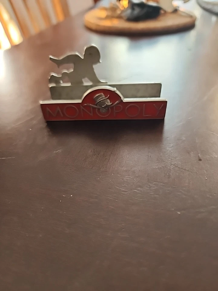 Tarjetero Monopoly vintage hecho en EE. UU. por Hasbro Inc 1998 Foto 1 de 3