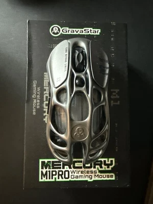 GravaStar Wireless Gaming Mice Mercury M1 Pro  Lightweight Magnesium Alloy - Image 1 of 2