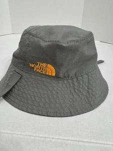 The North Face UPF 50 Kids Youth Reversible, Bucket Hat Small. Camo, Grey. C15 - Picture 1 of 10