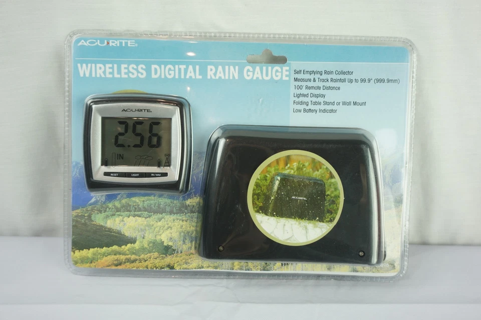 Pluviómetro digital inalámbrico Acurite distancia remota NUEVO SELLADO Foto 1 de 1