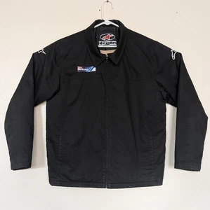 Abrigo de Trabajo Mecánico ALPINESTARS Hombre XL Chaqueta de Garaje Equipo Suzuki Hecho en Italia - Imagen 1 de 12