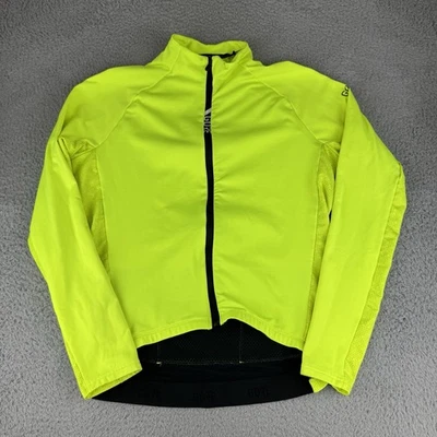 Gore 自行车穿骑行服长袖男式 Xl 绿色/黄色亮色 — 第 1/4 张图片