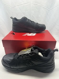New Balance 608 V5 MX608AB5 Black Casual Shoes Sneakers Men’s US Size 10 4E - Picture 1 of 12