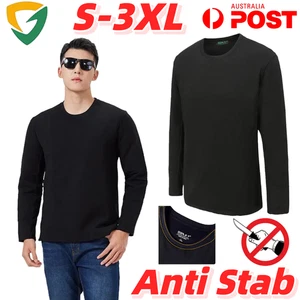 STURDY ARMOR Anti Stab Long Sleeve Shirt Knife Stab Proof Vest Body Safe Armour  - Bild 1 von 13