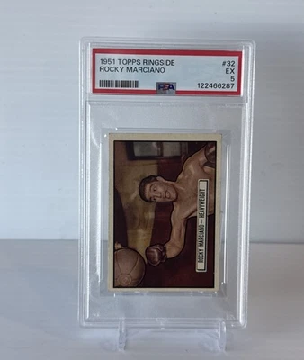 1951 Ringside #32  Rocky Marciano  PSA 5 EX - Image 1 of 3