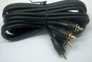 Belkin 2 Cinch vergoldete Stecker Patch Interconnect Audiokabel Kabel 6 Fuß - Bild 1 von 1